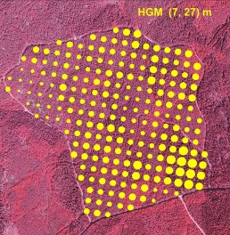 Meadian height based on LiDAR