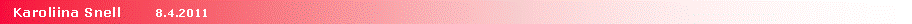 Text Box:   Karoliina Snell 	8.4.2011