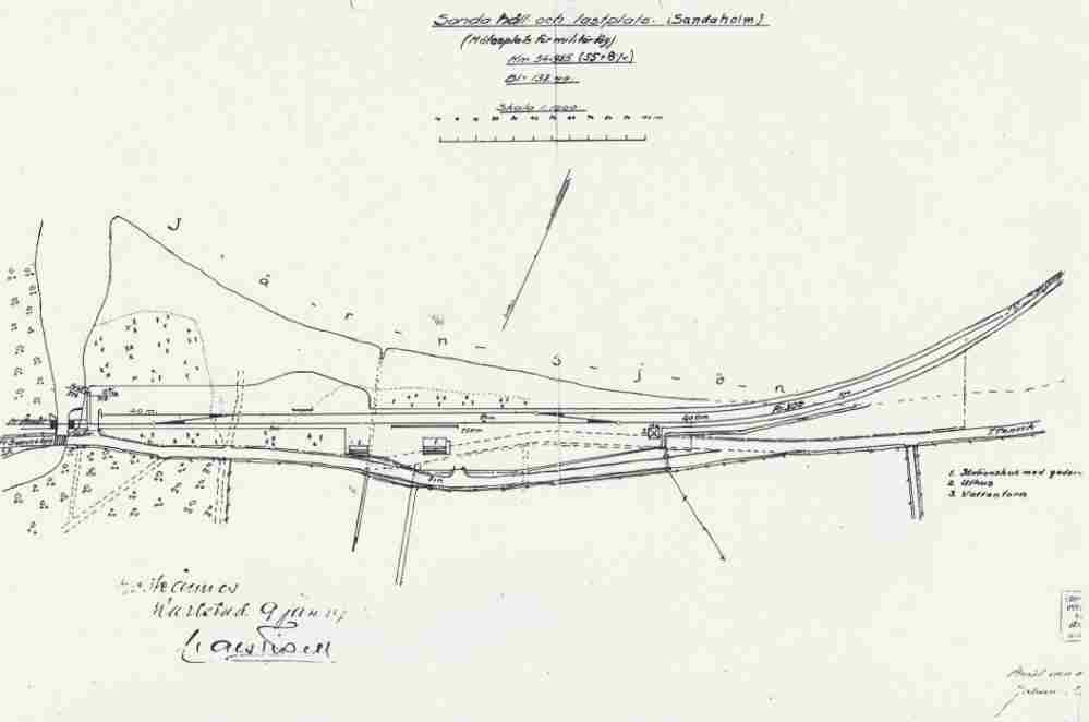 Sandaholm track plan