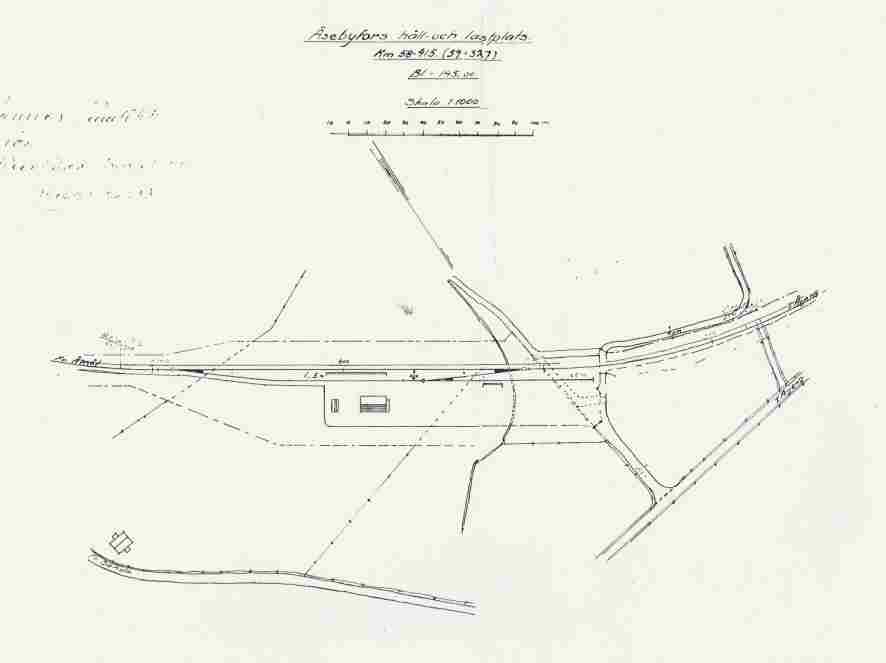 sebyfor station  area drawing
