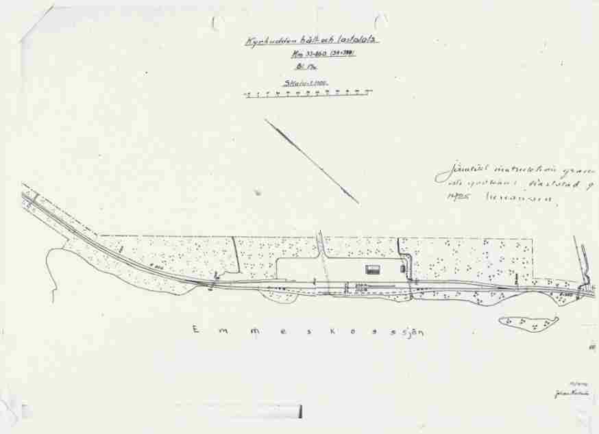 Kyrkudden starion area drawing