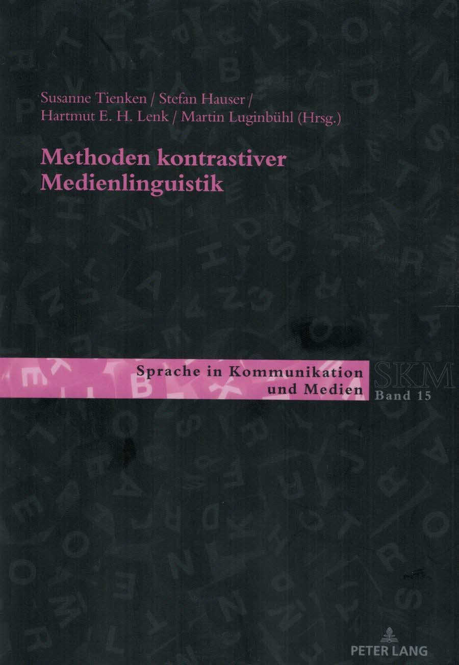 Cover Methoden kontrastiver Medienlinguistik 20021