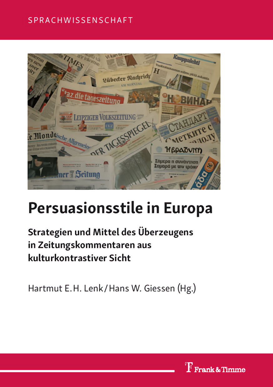 Cover Persuasionsstile in Europa V