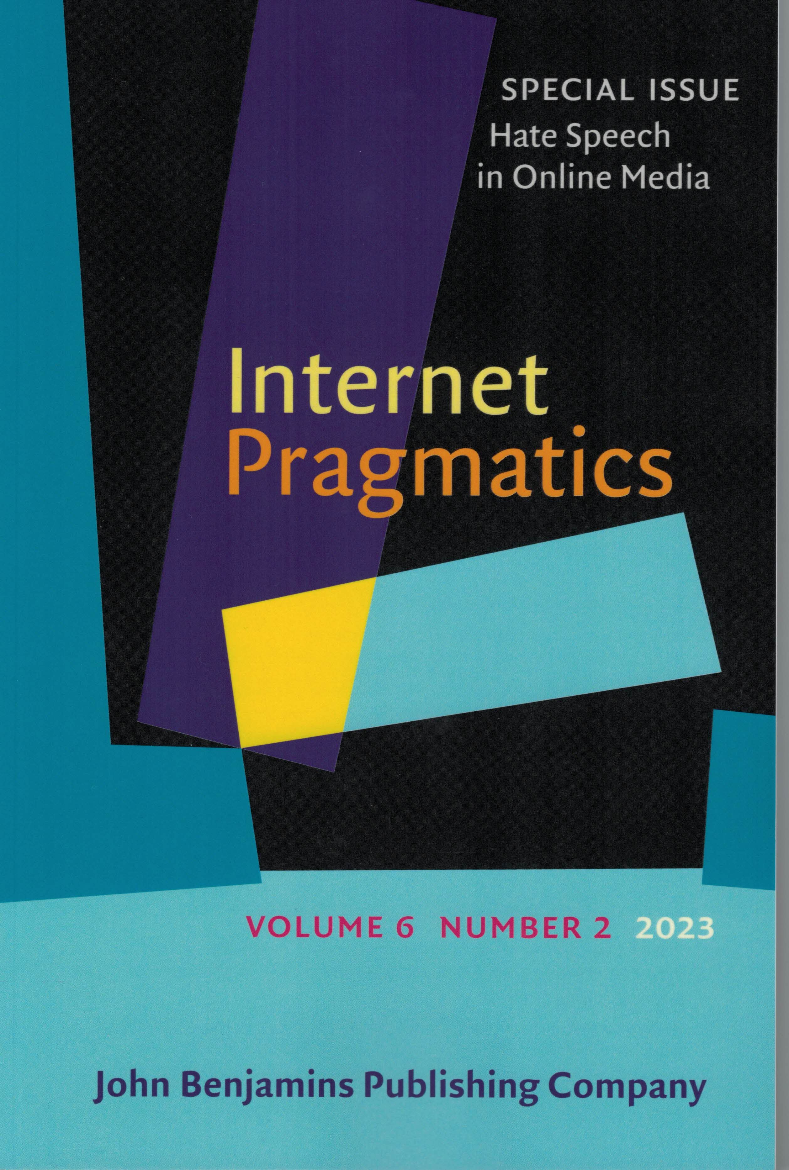 Cover Internet Pragmatics