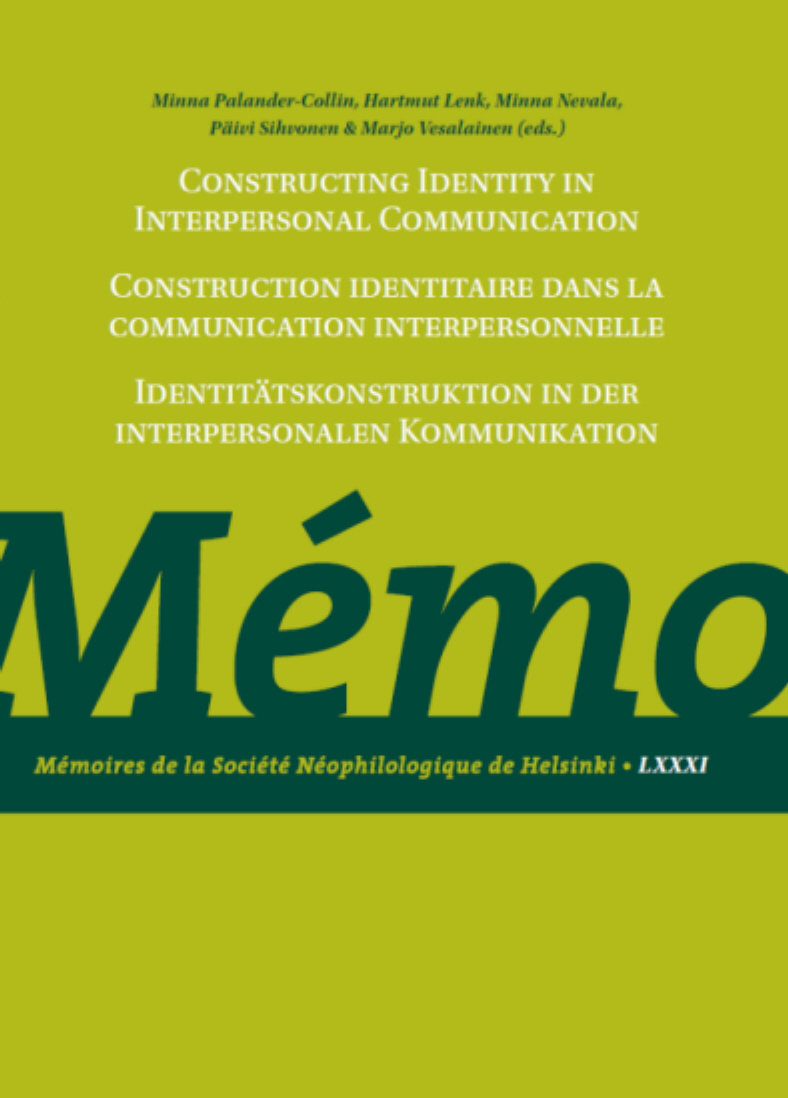 Cover Identitätskonstruktion