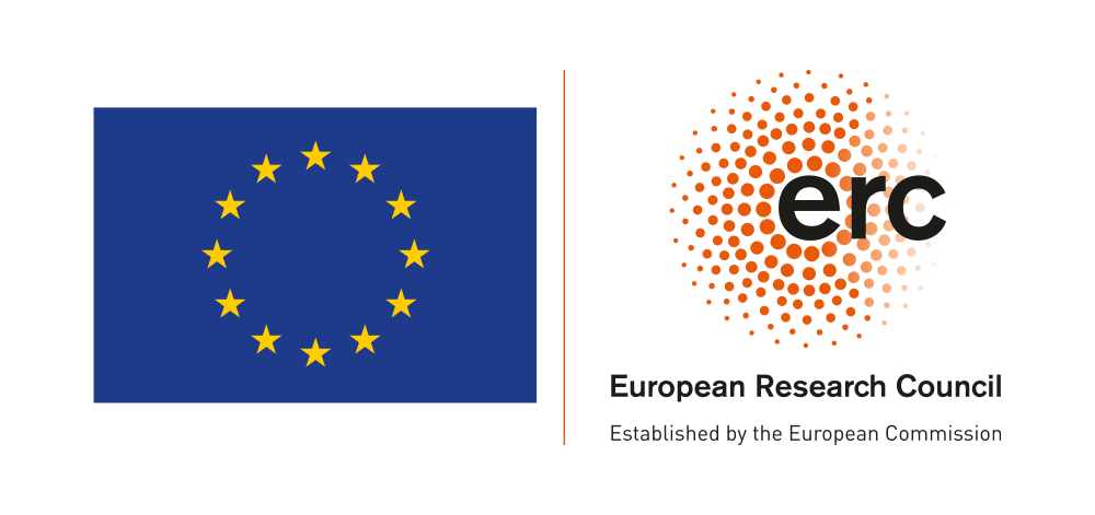 EU flag and ERC logo